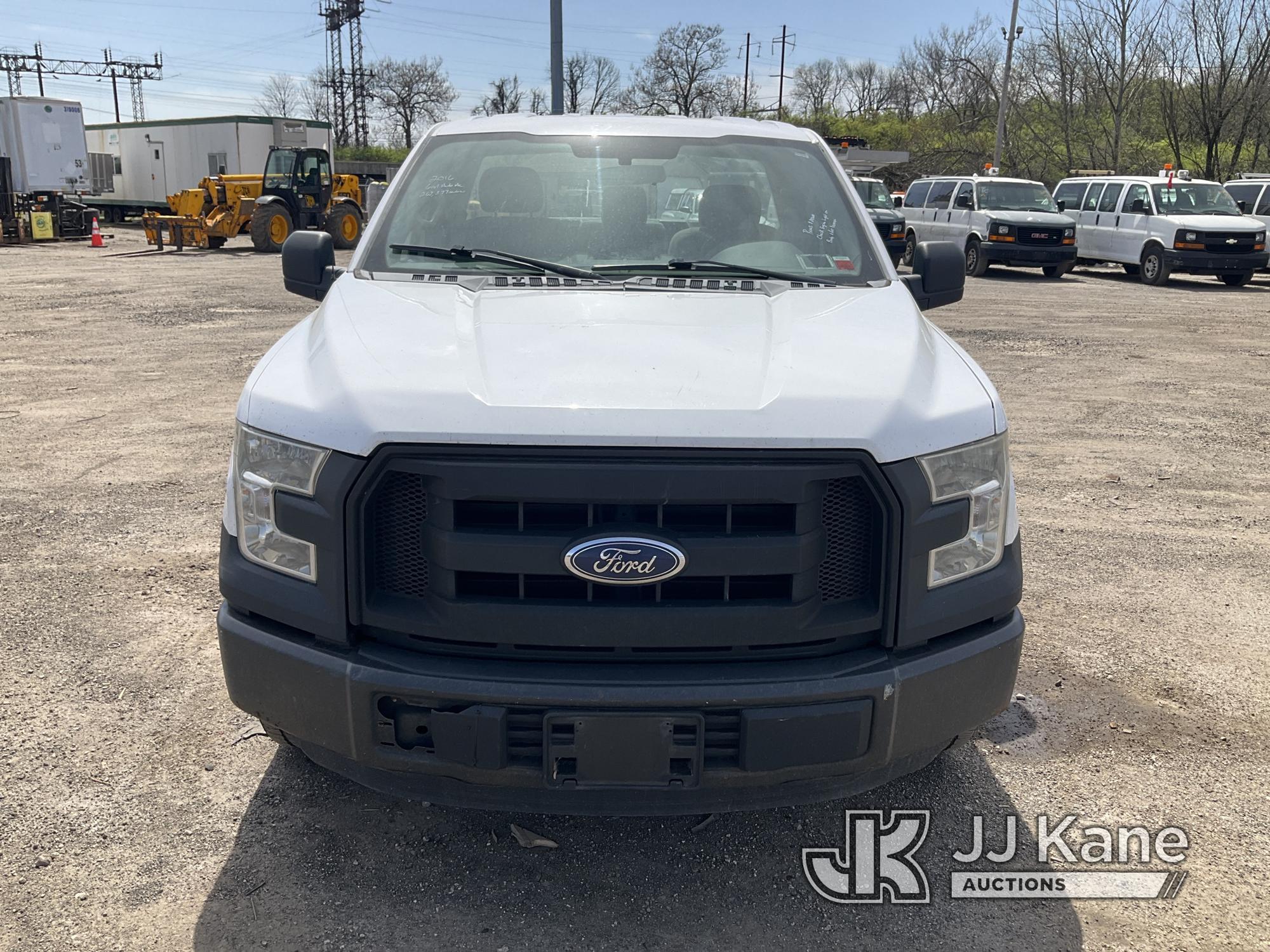 (Plymouth Meeting, PA) 2016 Ford F150 Pickup Truck Runs & Moves, Check Engine Light On, Body & Rust