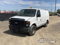 (Charlotte, MI) 2013 Ford E250 Cargo Van Runs, Moves, Rust, Body Damage, Engine Light, Engine Noise,