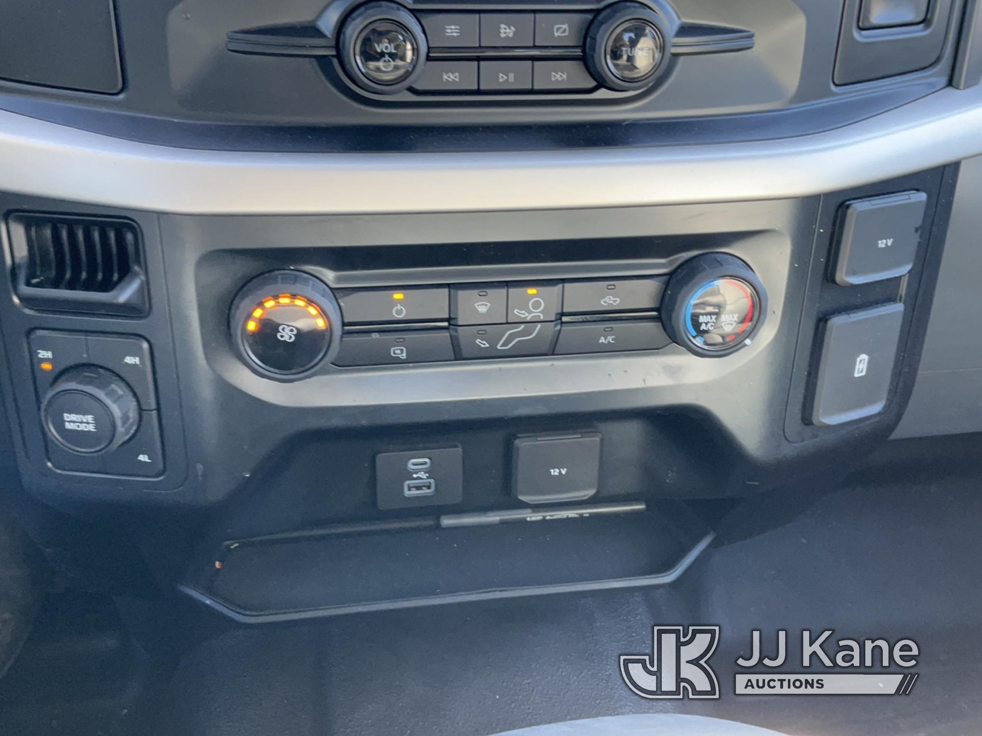 (Kings Park, NY) 2021 Ford F150 4x4 Crew-Cab Pickup Truck Runs & Moves, Body Damage, Check Engine Li