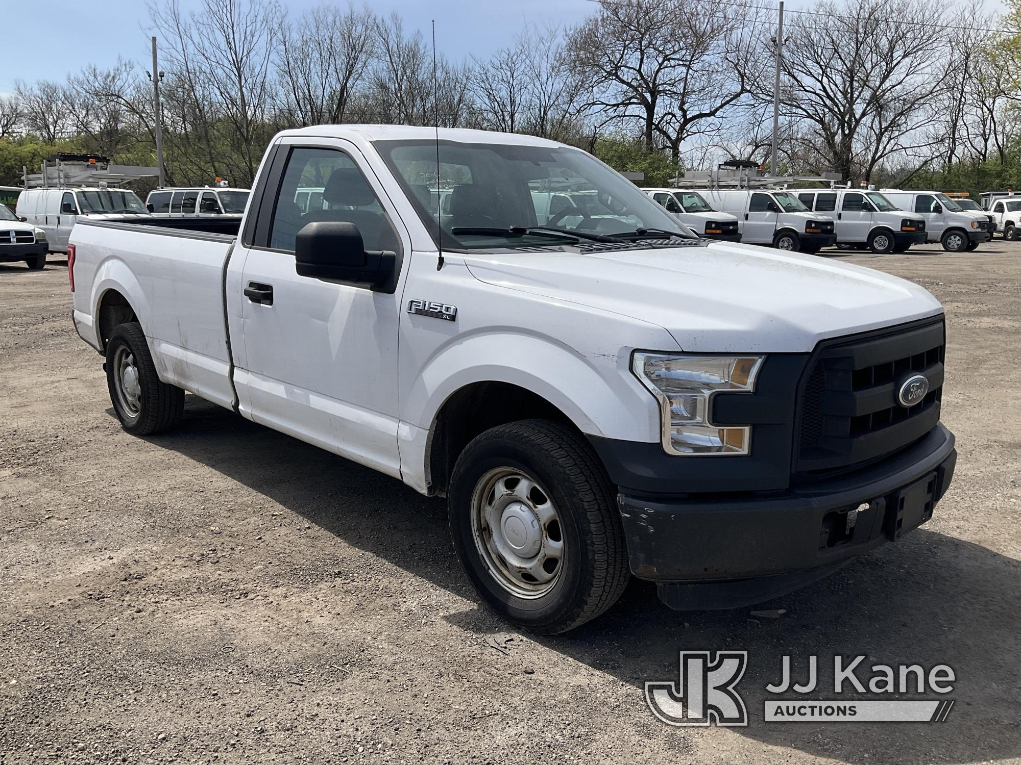 (Plymouth Meeting, PA) 2016 Ford F150 Pickup Truck Runs & Moves, Check Engine Light On, Body & Rust
