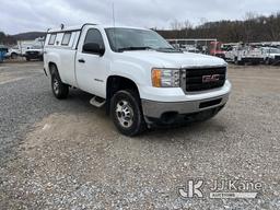 (Smock, PA) 2013 GMC Sierra 2500HD 4x4 Pickup Truck Title Delay) (Runs & Moves, Air Compressor Opera