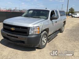 (Charlotte, MI) 2012 Chevrolet Silverado 1500 4x4 Extended-Cab Pickup Truck Runs, Moves, Rust, Body