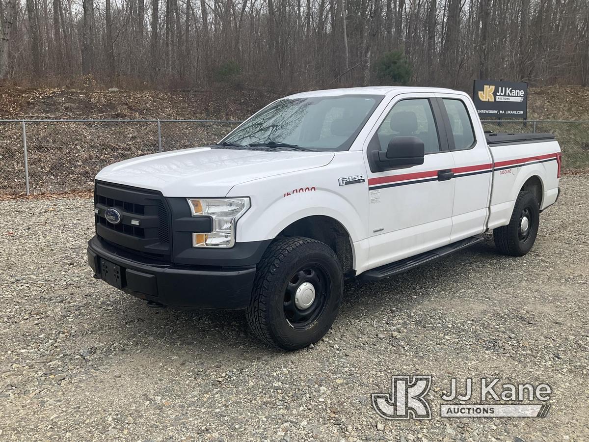 (Shrewsbury, MA) 2015 Ford F150 4x4 Extended-Cab Pickup Truck Runs & Moves) (Body & Rust Damage, Mis