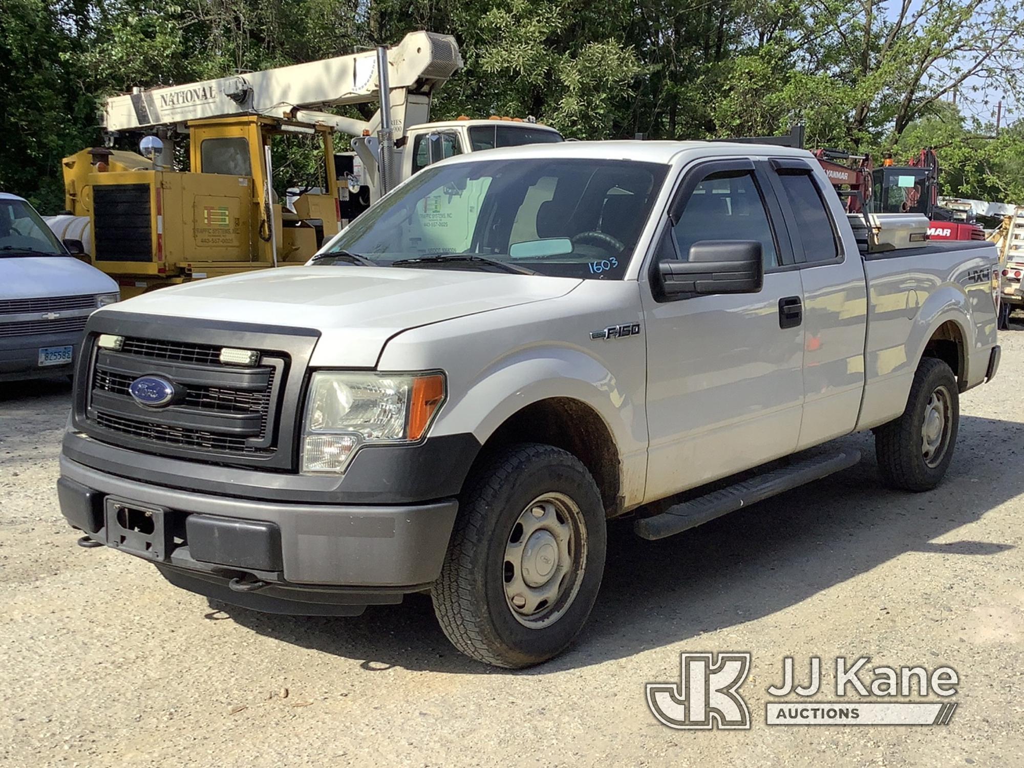 (Harmans, MD) 2013 Ford F150 4x4 Extended-Cab Pickup Truck Runs & Moves, Rust & Body Damage