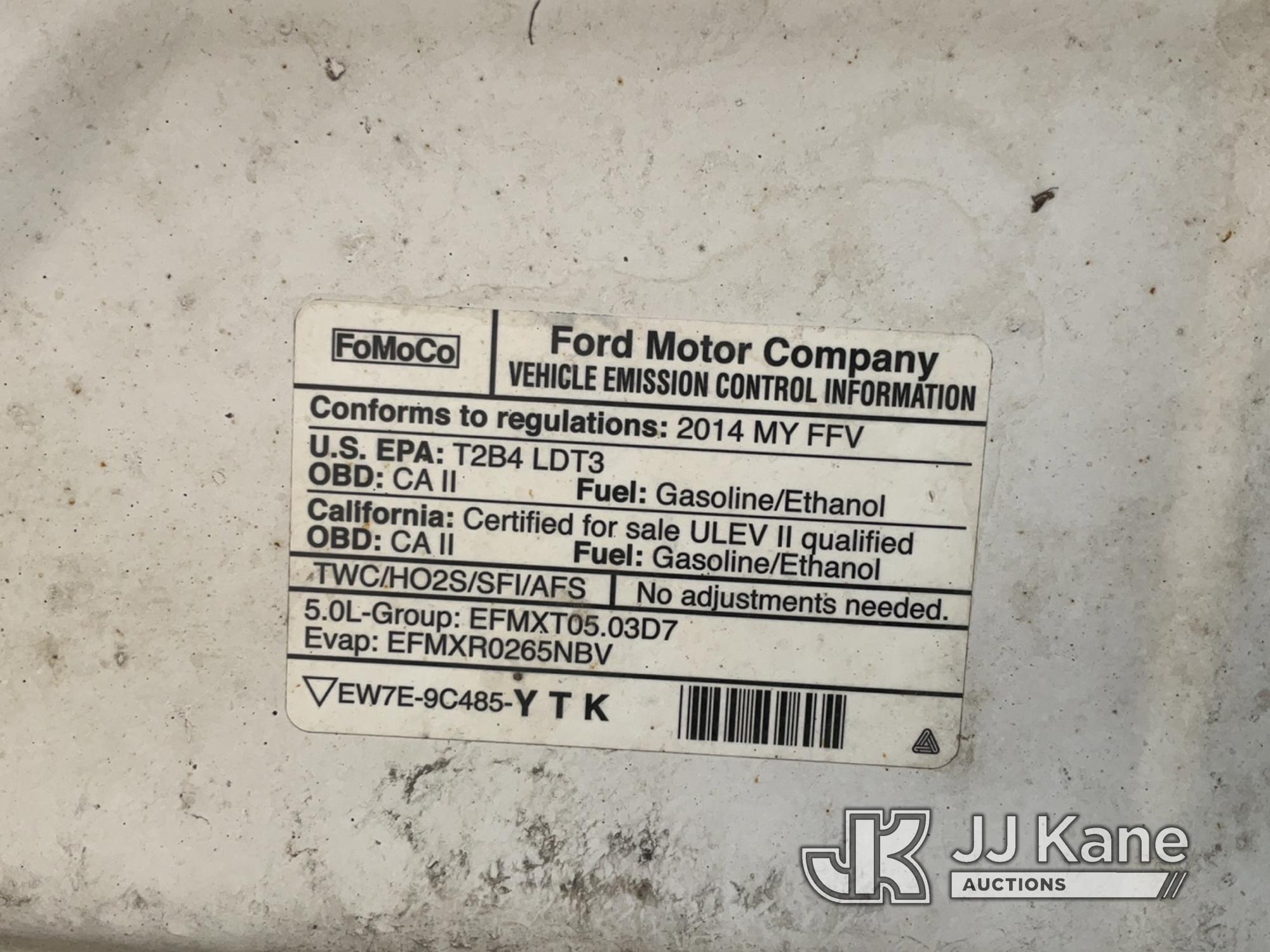 (Charlotte, MI) 2014 Ford F150 4x4 Extended-Cab Pickup Truck Starts Then Immediately Shuts Off, Will