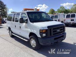 (Chester Springs, PA) 2012 Ford E350 Cargo Van Runs & Moves, No Reverse, Bad Trans, Gear Shifter Ind