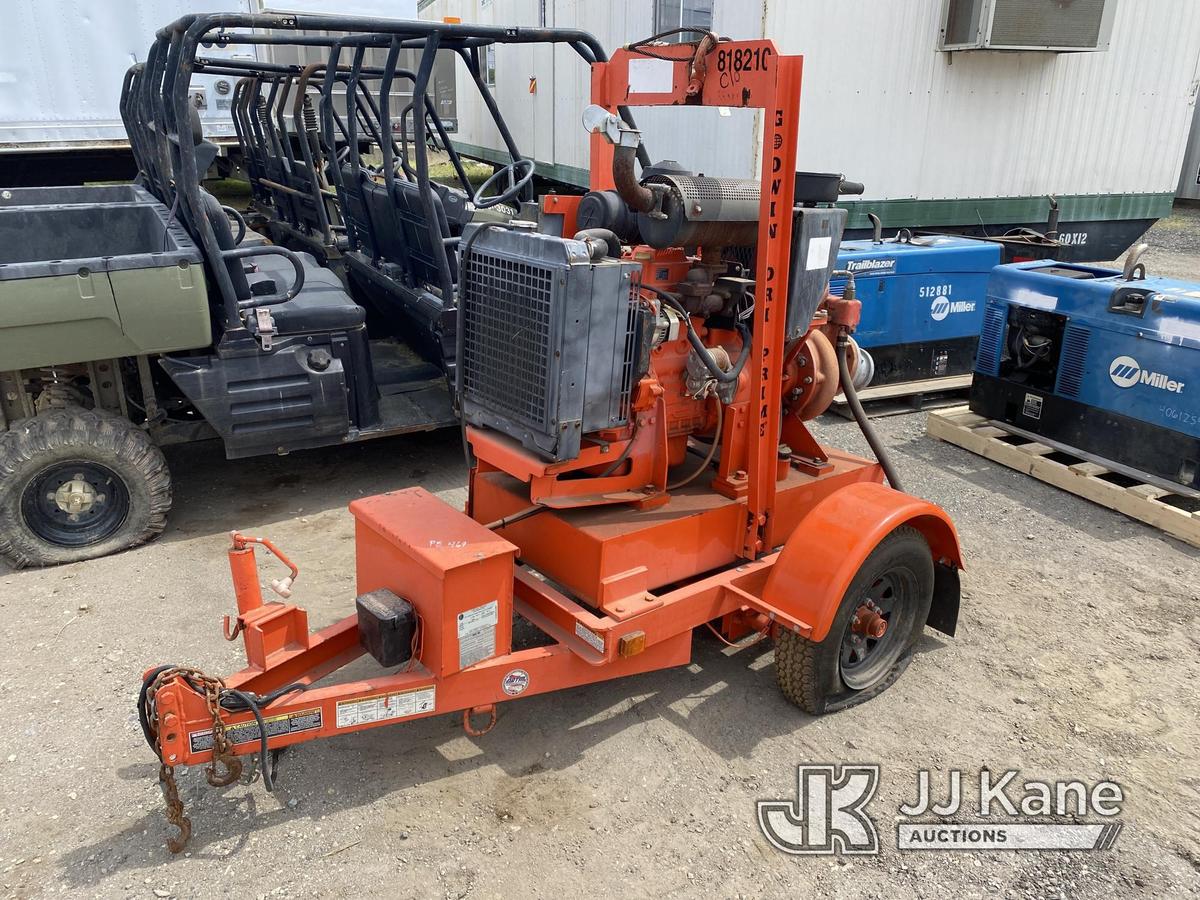 (Plymouth Meeting, PA) Goodwin CDM100 Water Pump, Trailer Mtd. No Title) (Condition Unknown