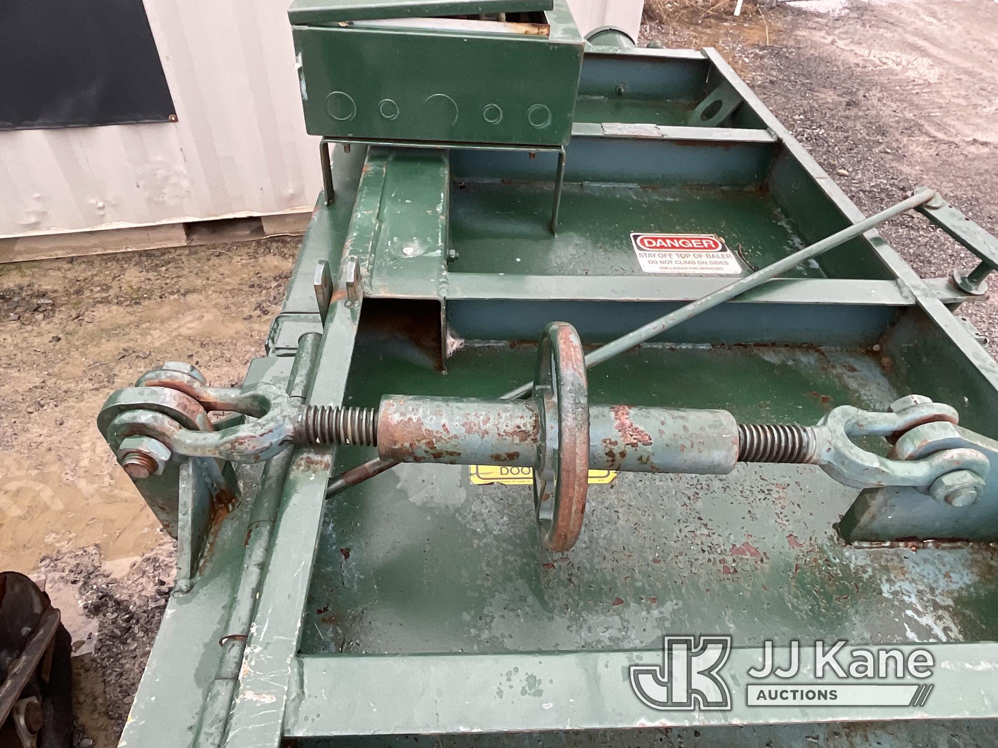 (Rome, NY) Marathon Equipment Co Cardboard Baler Condition unknown, no key