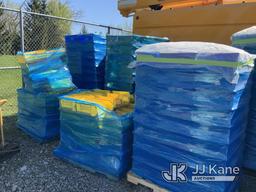 (Fort Wayne, IN) (8) Pallets Plastic Storage Bins (Used Used, Condition Unknown