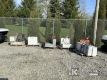 (Fort Wayne, IN) (7) Fuel Tanks & (1) Air Compressor (Used Used, Condition Unknown