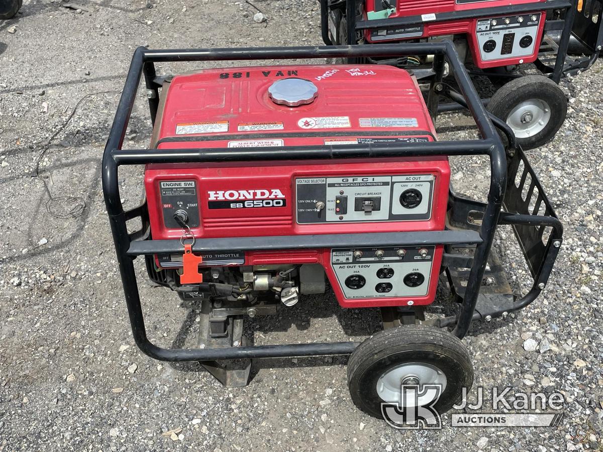 (Plymouth Meeting, PA) Honda Generator EB6500 Generator Runs