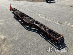 (Wells, ME) Bundle of (6) 22ft Steel Supports NOTE: This unit is being sold AS IS/WHERE IS via Timed