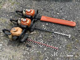 (Plymouth Meeting, PA) (2) Stihl Hedge Trimmers & (1) Poulan Hedge Trimmer Condition Unknown