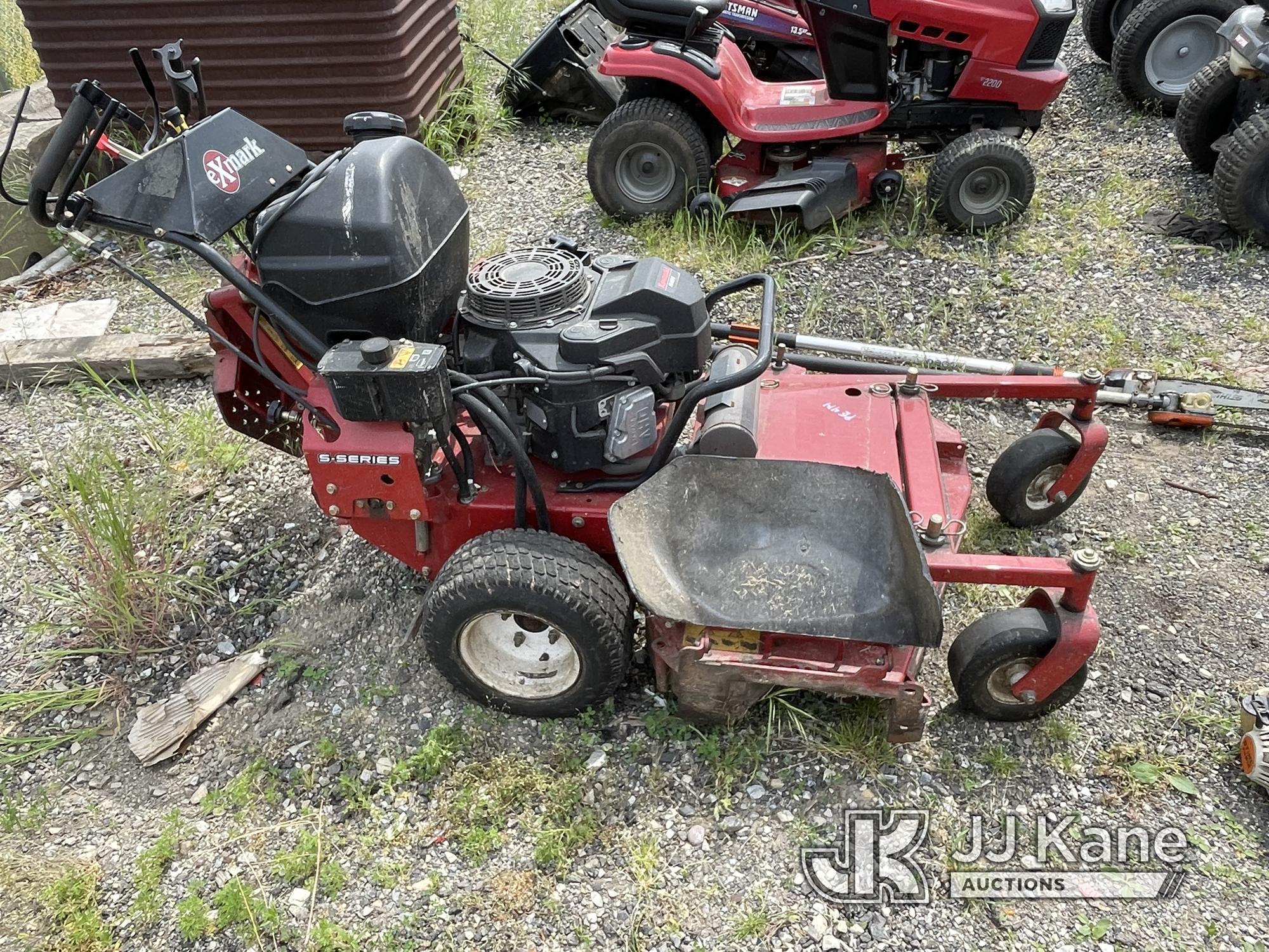 (Plymouth Meeting, PA) 2017 ExMark 36 in. Walk behind mower (Runs) NOTE: This unit is being sold AS