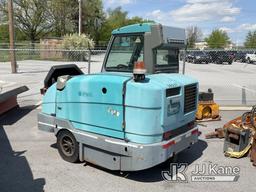 (Chester Springs, PA) Tennant S30 Industrial Ride On Sweeper Not Running, Condition Unknown) (Inspec