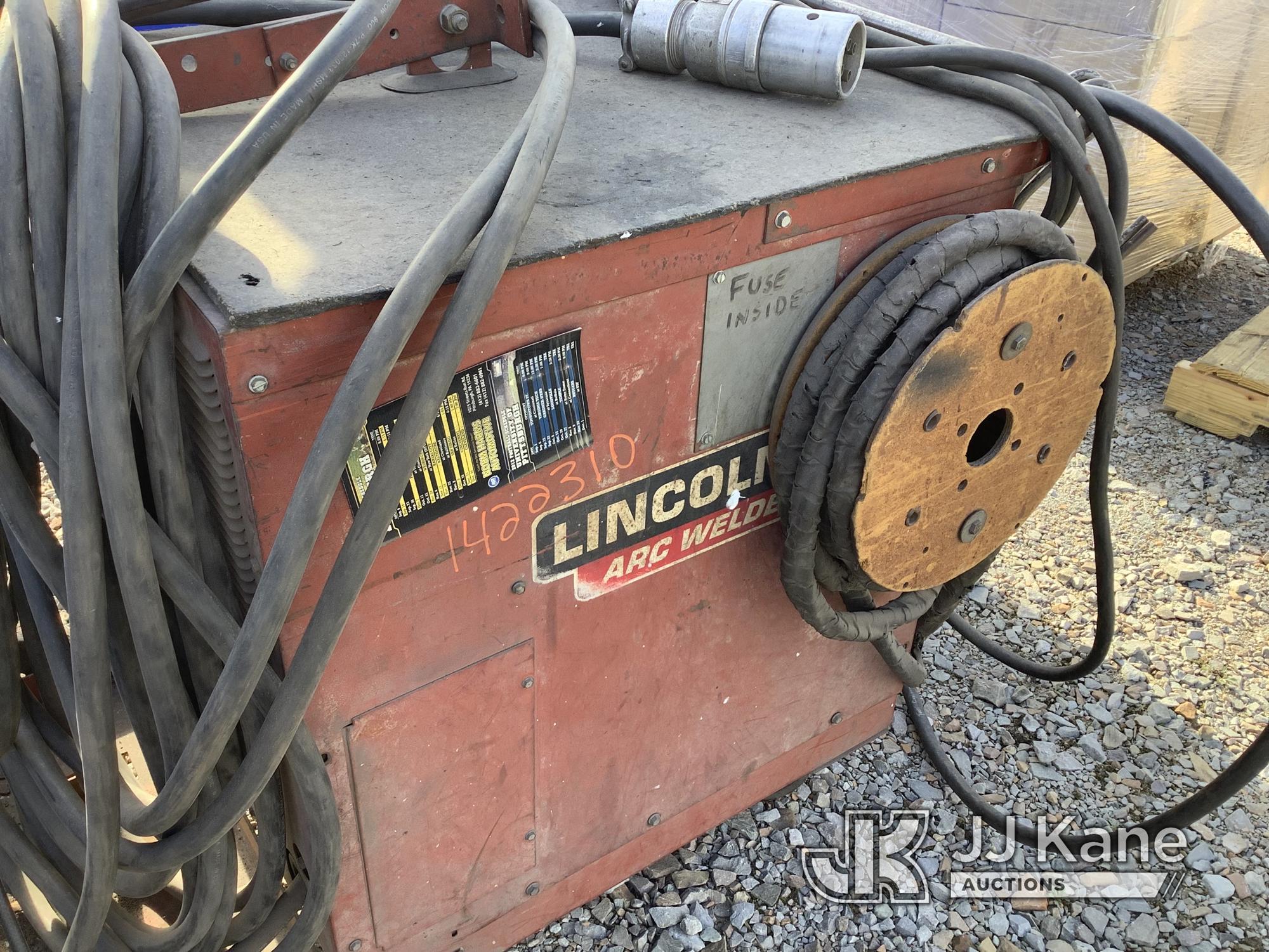 (Smock, PA) Lincoln Arc Welder Condition Unknown