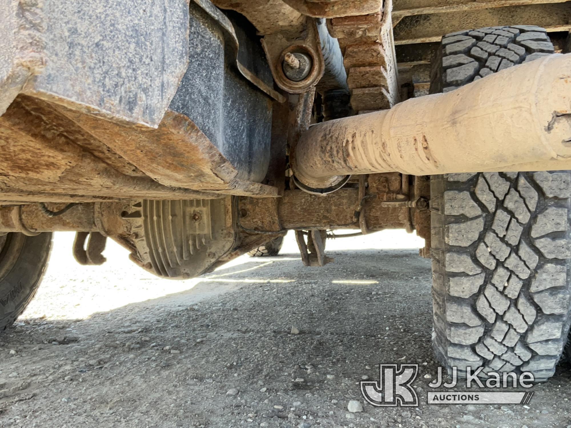 (Charlotte, MI) 2008 Ford F350 4x4 Flatbed Truck Runs, Moves, Rust, Rotted Boards On Bed