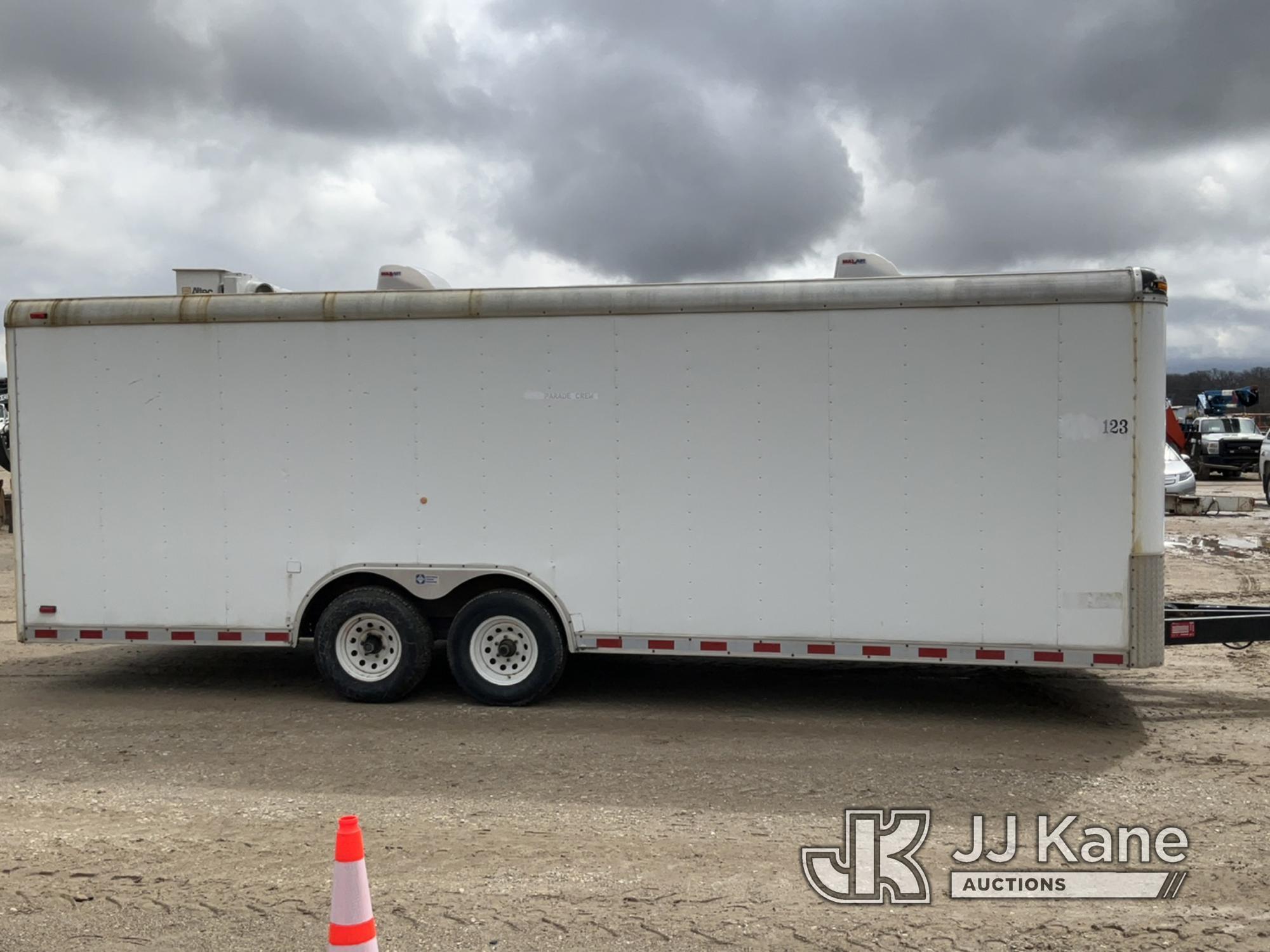 (Charlotte, MI) 2005 Pace American CS818TA3 T/A Enclosed Cargo Trailer Rear Door Removed - Located i