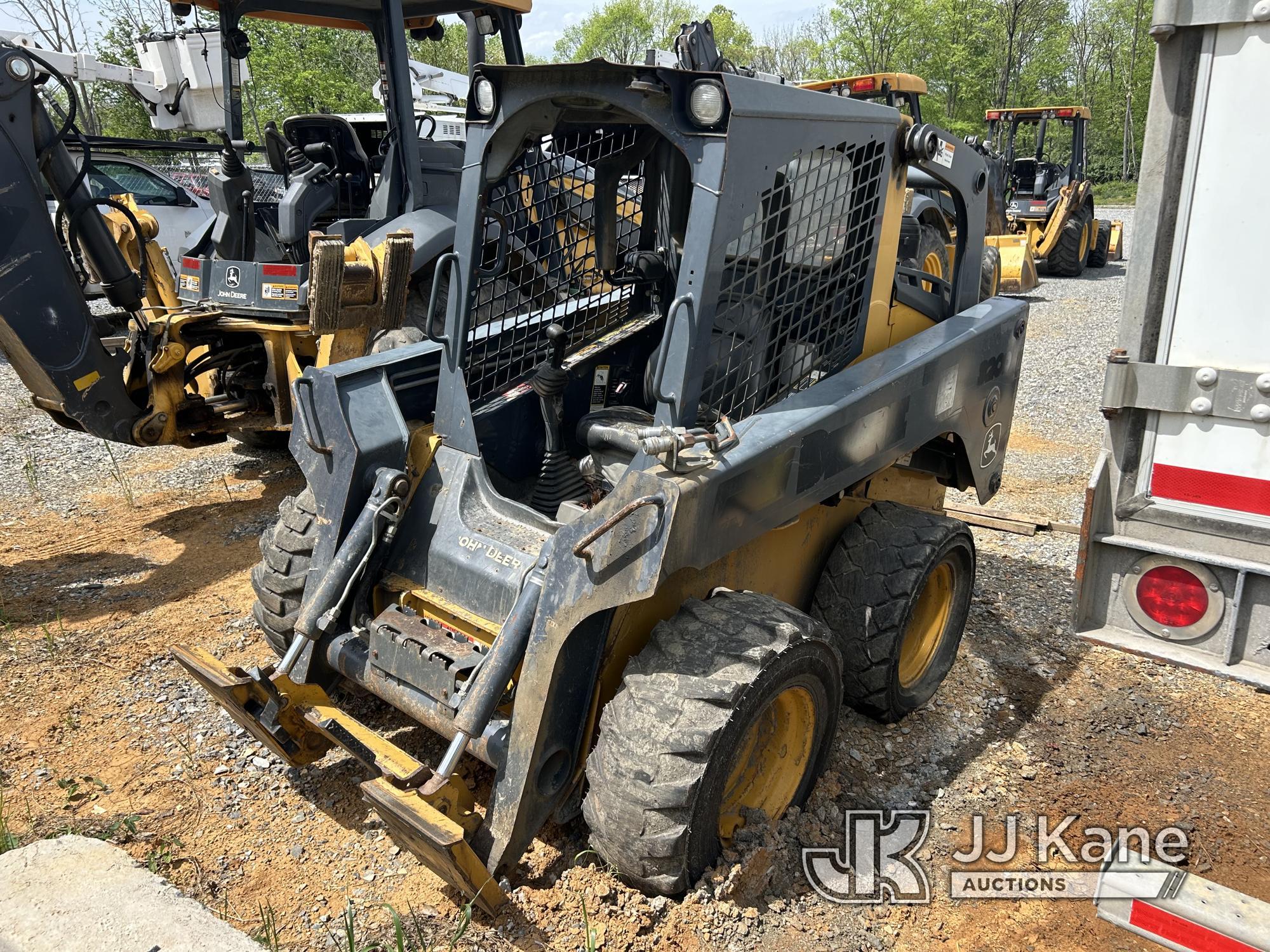 (Hagerstown, MD) 2012 John Deere 320D Skid Steer Loader Not Running, Condition Unknown, Engine Damag