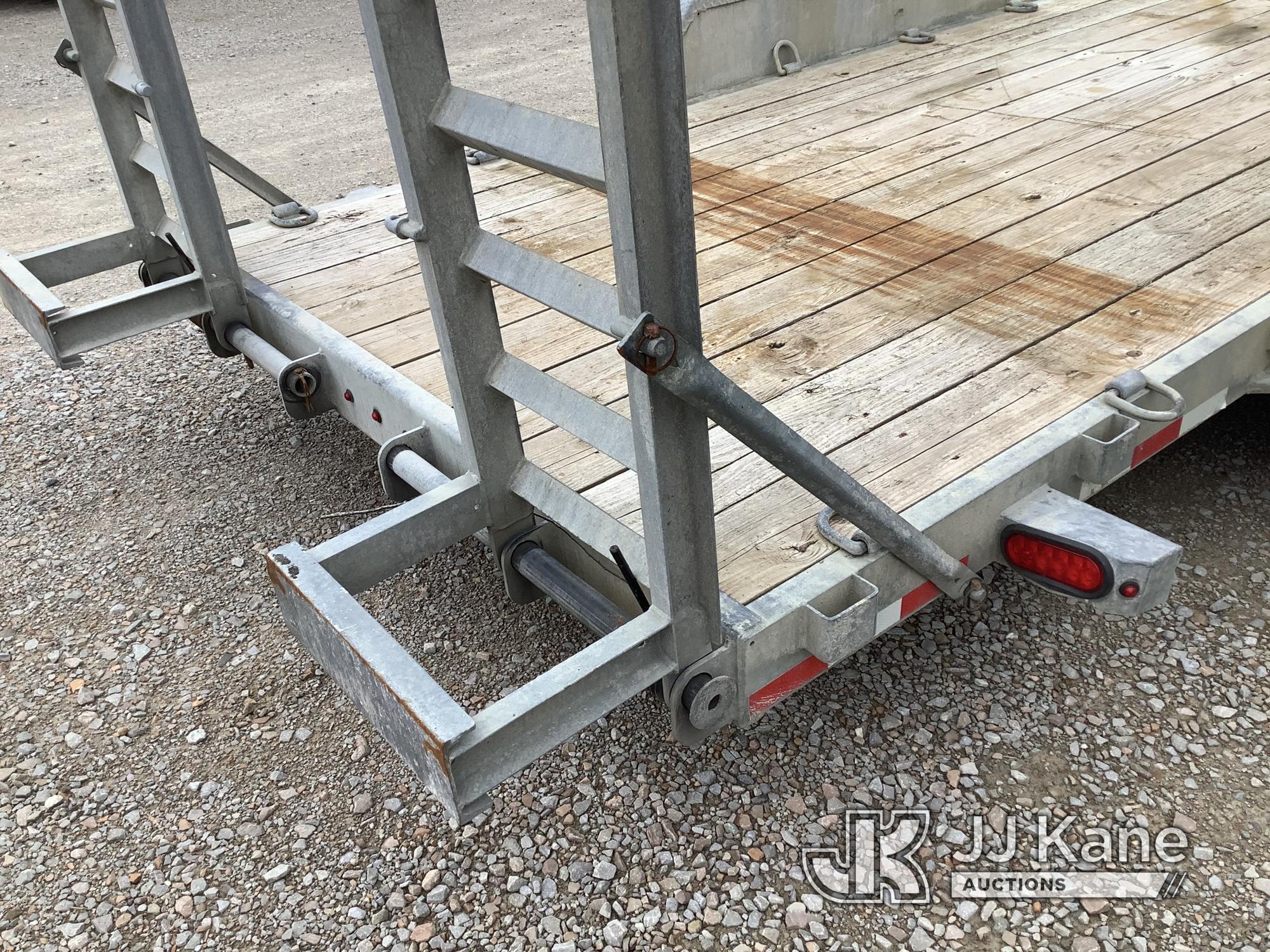 (Smock, PA) 2019 Cam Superline 7CAM20C T/A Galvanized Tagalong Equipment Trailer Rust Damage