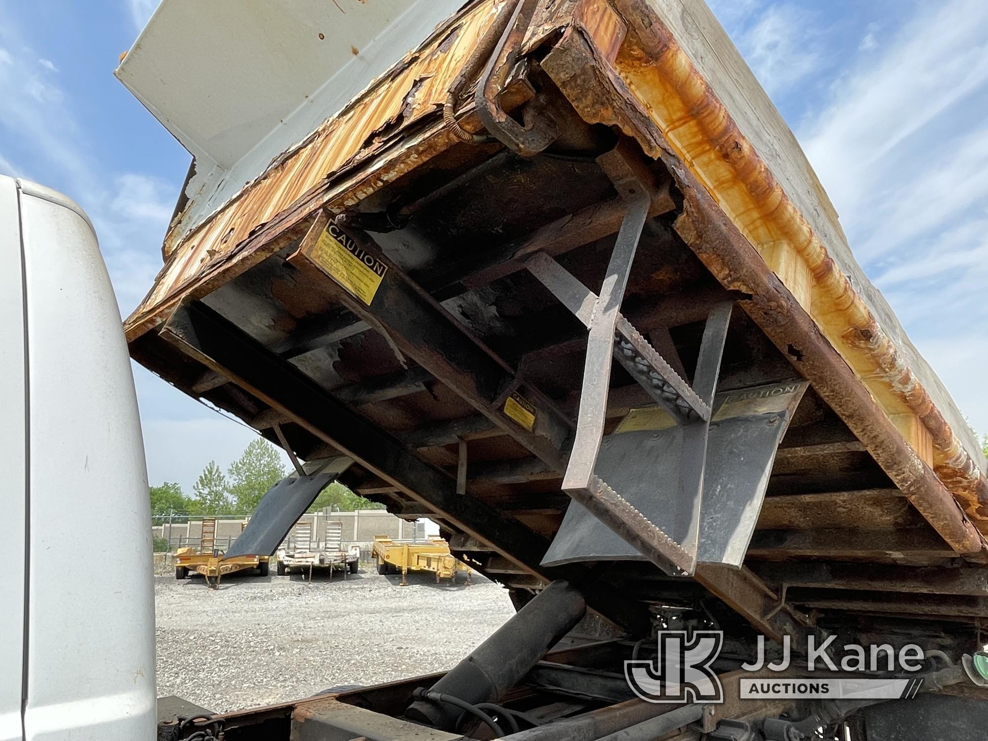 (Plymouth Meeting, PA) 2009 Ford F550 4x4 Crew-Cab Dump Truck Runs Moves & Dump Operates, Body & Rus