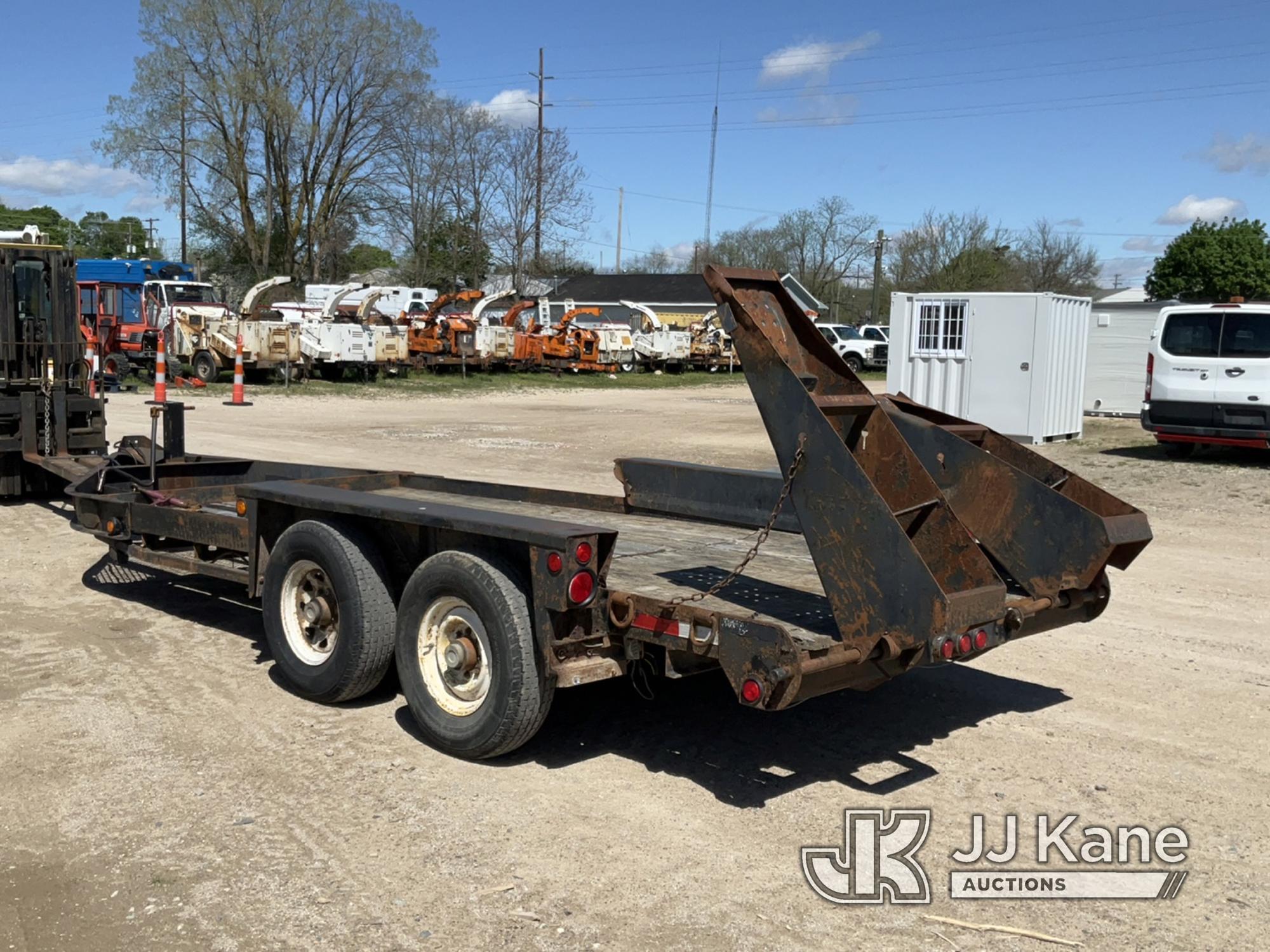 (Charlotte, MI) 2001 Belshe Industries T/A Tagalong Utility Trailer Rust, Body Damage