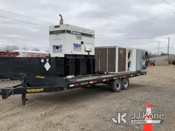 (Charlotte, MI) 2008 Pequea 1018SST 5-ton T/A Tagalong Trailer Runs, Jump to Start. Seller States: B