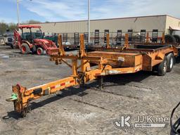 (Rome, NY) 2010 Brooks Brothers PT122-XL-7KE T/A Extendable Pole/Material Trailer Must Be Towed