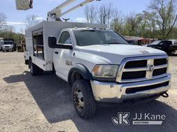 (Smock, PA) Altec AT248F, Articulating & Telescopic Bucket center mounted on 2015 RAM 5500 Enclosed