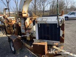 (Ashland, OH) 2016 Morbark M12D Chipper (12in Drum), trailer mtd. NO TITLE) (Runs & Operates) (Selle