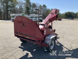 (Wells, ME) 2019 Bandit Industries 1690 Chipper (16in Drum), trailer mtd No Title) (Not Running, Tur