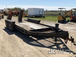 (Charlotte, MI) 2001 Belshe Industries T/A Tagalong Utility Trailer Rust, Body Damage