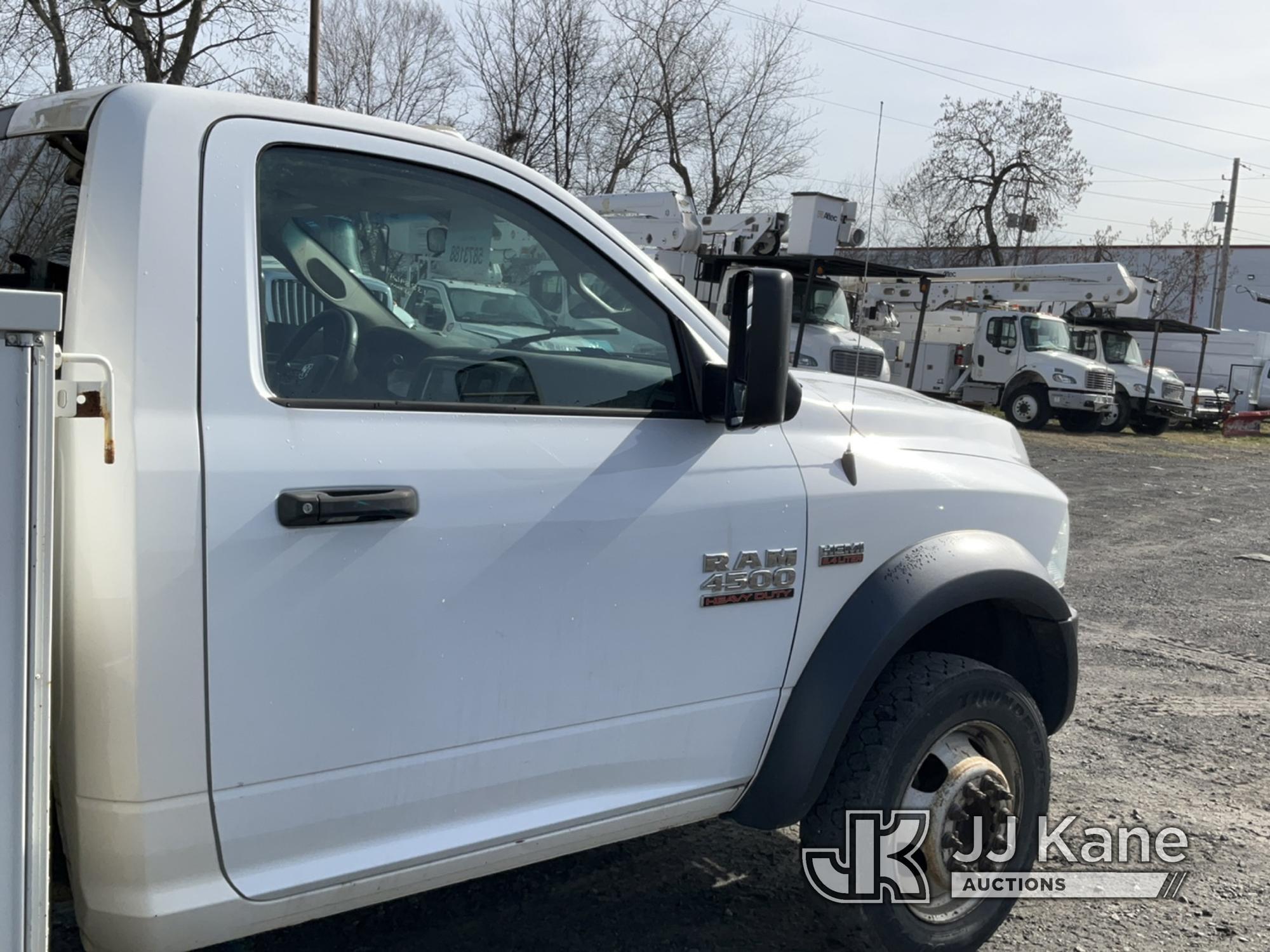 (Plains, PA) Altec AT200, Telescopic Non-Insulated Bucket Truck mounted behind cab on 2016 RAM 4500