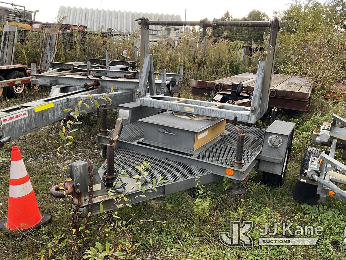 (Bellport, NY) 1997 Custom CCRT-6 Galvanized Rotating Reel Trailer No Title) (Note: Inspection & Rem