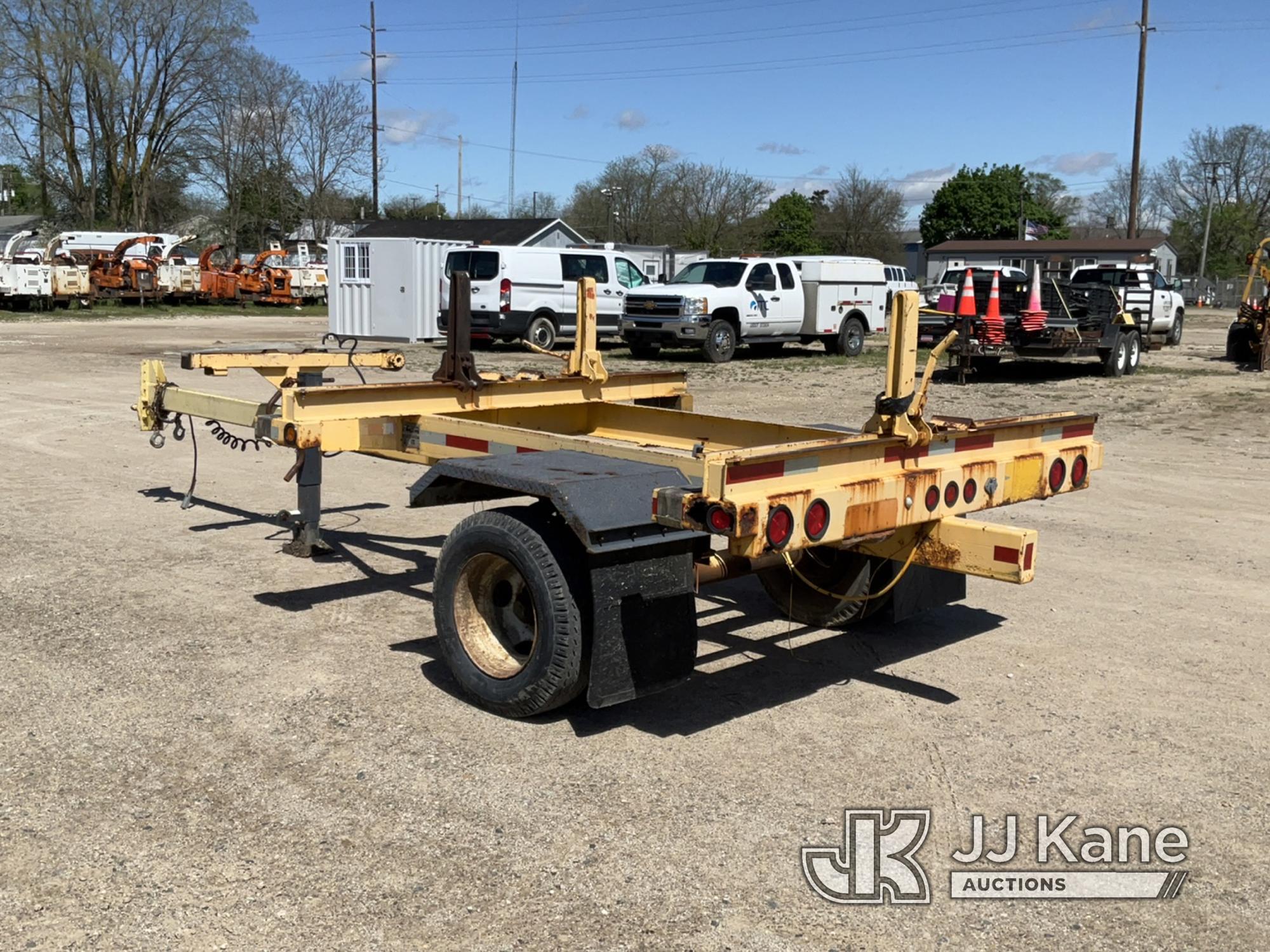 (Charlotte, MI) 1998 Brooks Brothers Pole Trailer Rust