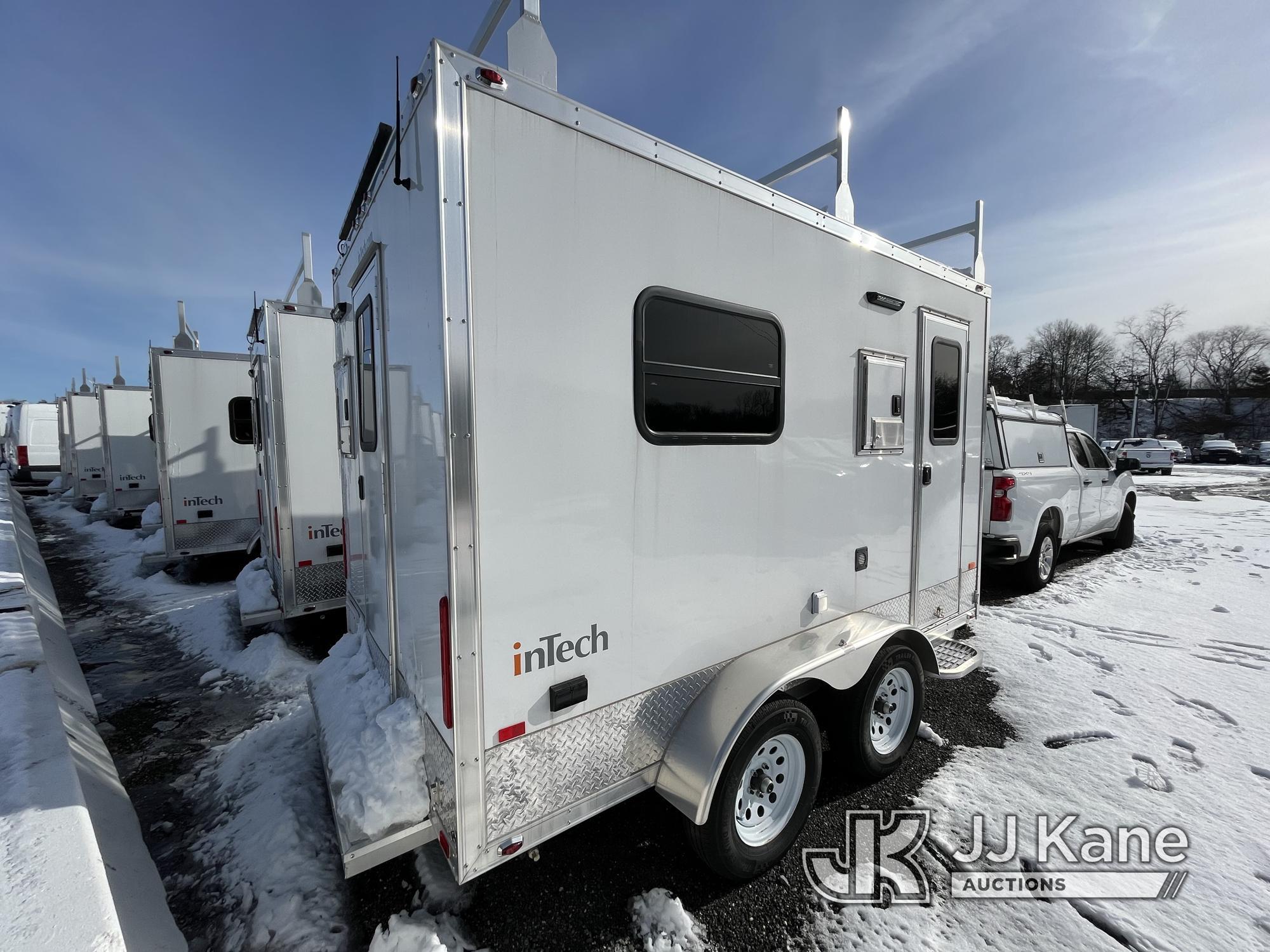 (Kings Park, NY) 2022 Intech FOST-7X12-TA Fiber Optic Splicing Trailer Inspection and Removal BY APP