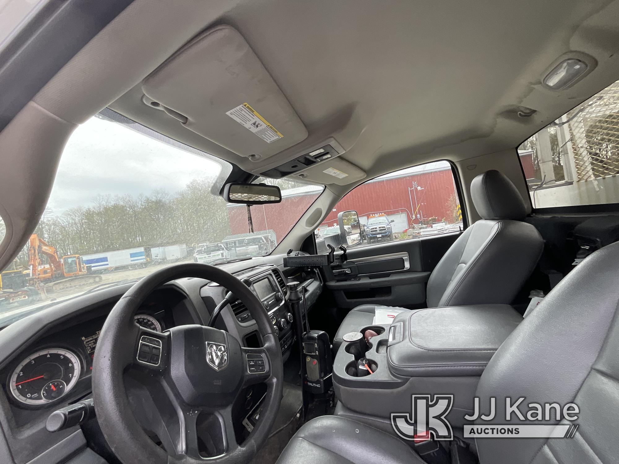 (Catskill, NY) ETI ETC40IH, Articulating & Telescopic Bucket Truck mounted behind cab on 2016 RAM 55