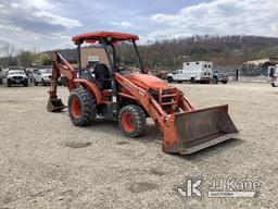 (Smock, PA) 2015 Kubota L45 Mini Tractor Loader Backhoe Runs, Moves & Operates