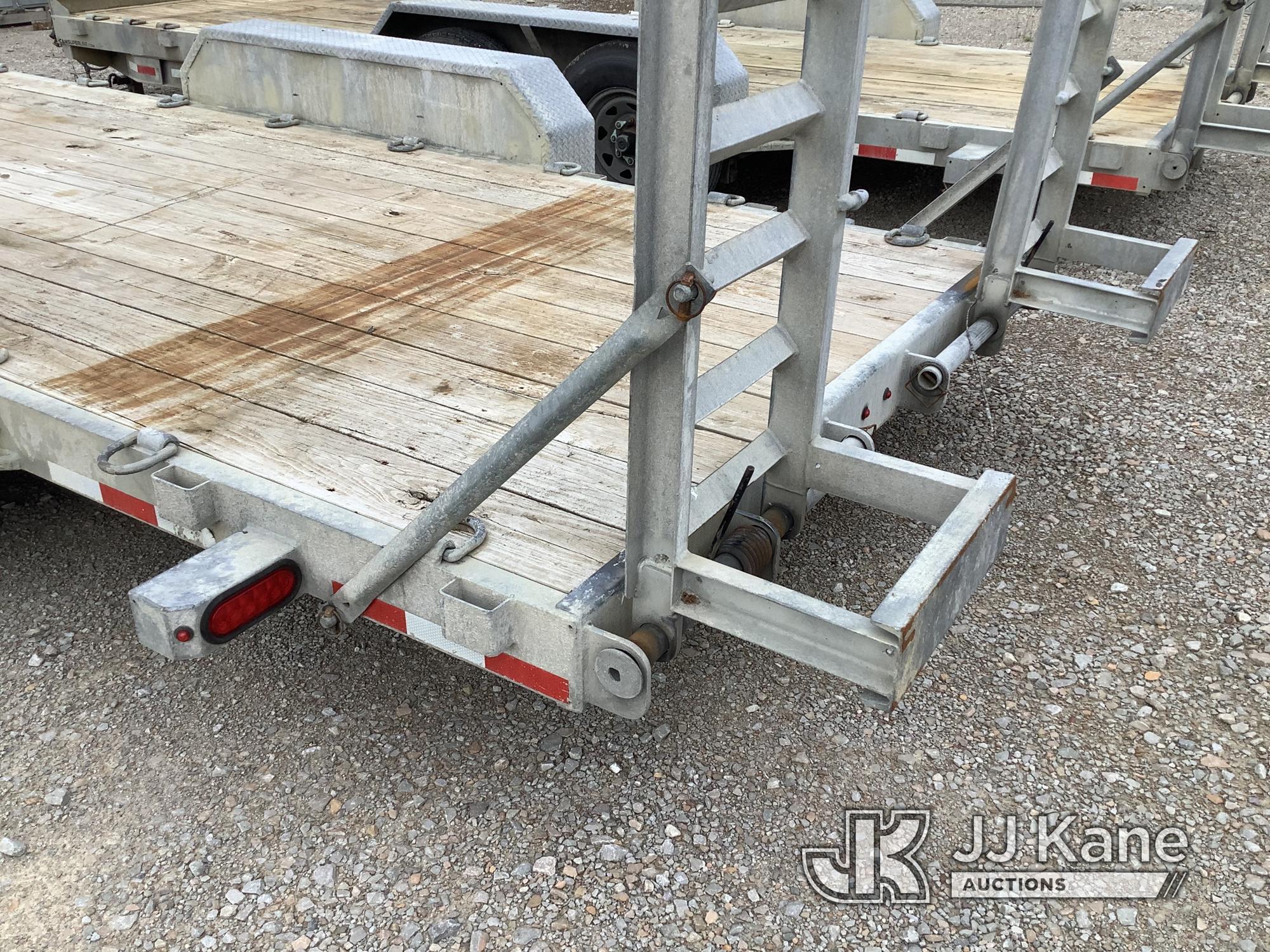 (Smock, PA) 2019 Cam Superline 7CAM20C T/A Galvanized Tagalong Equipment Trailer Rust Damage