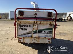 (Charlotte, MI) 2015 Vermeer BC1000XL Chipper (12in Drum) No Title, Bad Ignition, Condition Unknown,