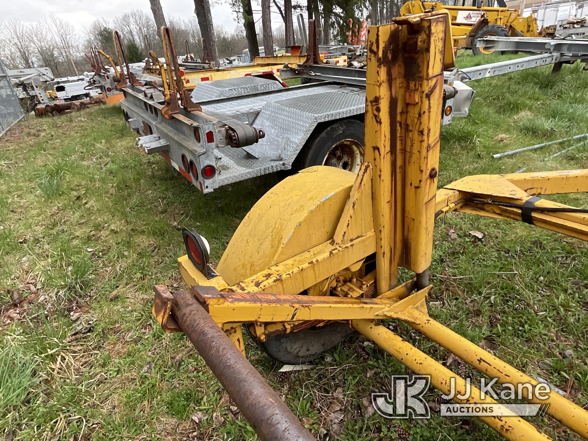 (Victor, NY) Baker Equipment Engineering Co HWSC4 Self-Loading Hydraulic Reel Trailer No Title)(Body