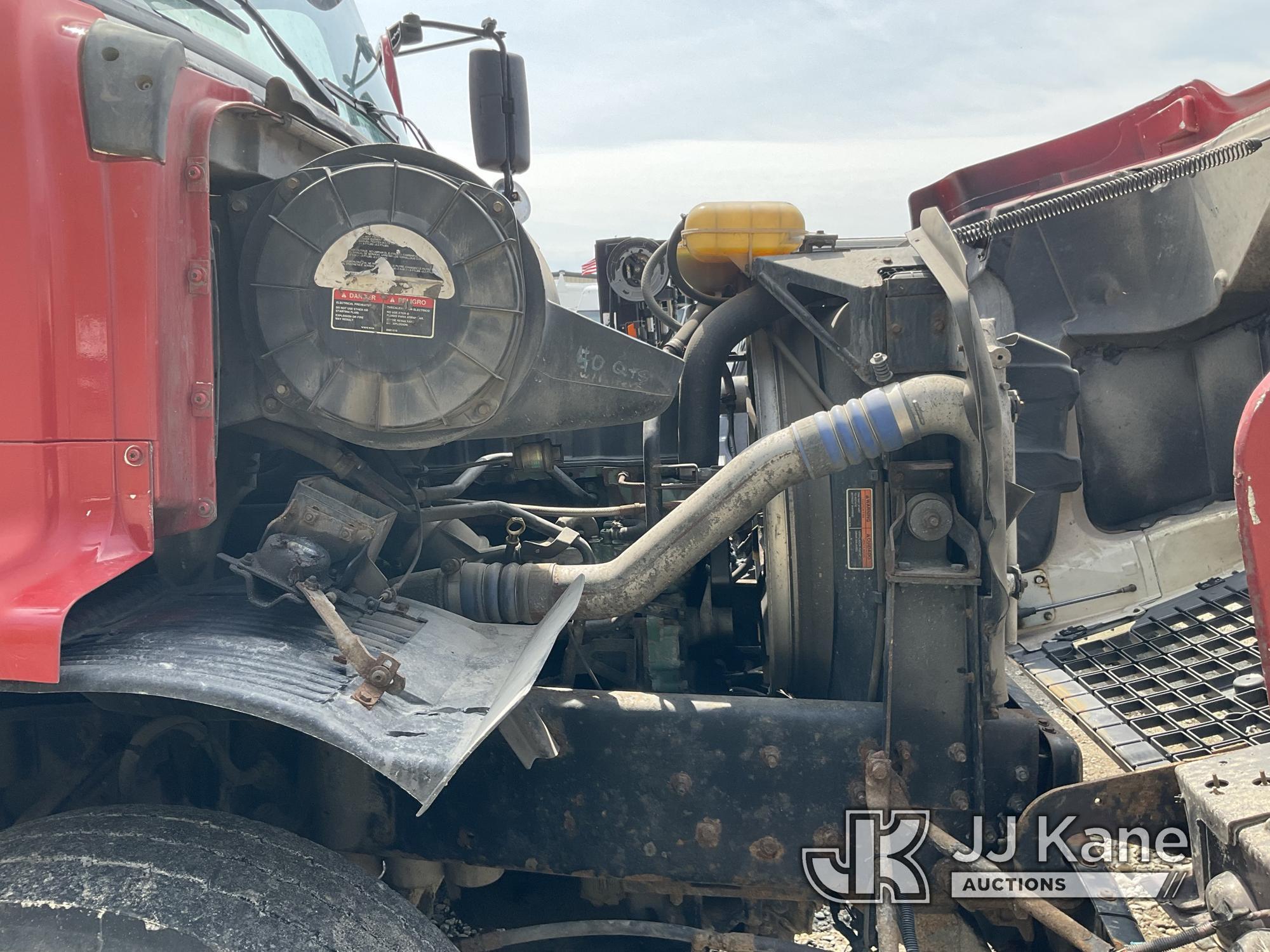 (Shrewsbury, MA) Prentice 120E-BC, Grappleboom/Log Loader Crane mounted behind cab on 2003 Freightli