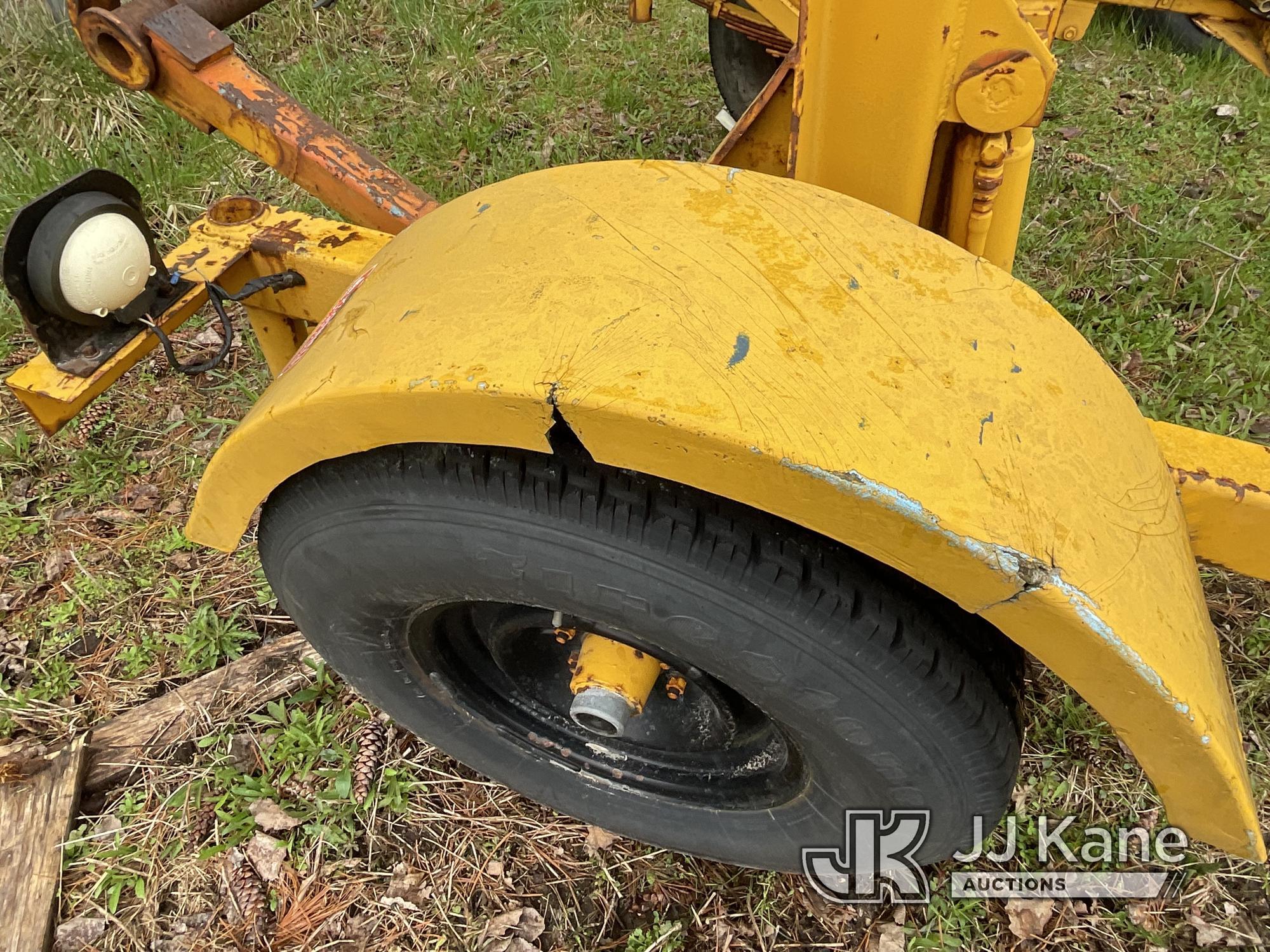 (Victor, NY) Baker Equipment Engineering Co HWSC4 Self-Loading Hydraulic Reel Trailer No Title)(Body