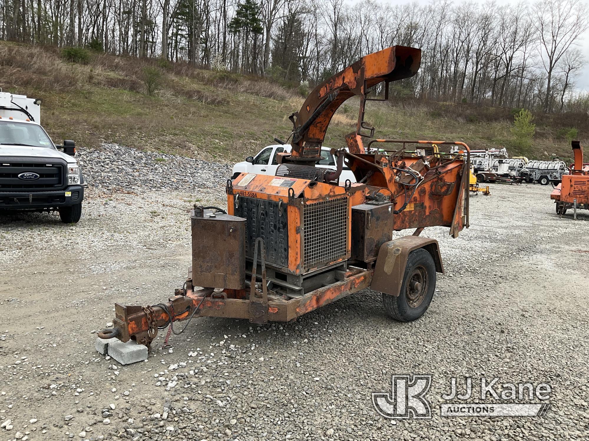 (Shrewsbury, MA) 2015 Altec DRM12 Chipper (12in Drum) Runs) (Operating Condition Unknown, Damaged To