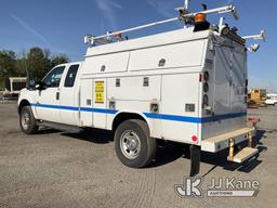 (Plymouth Meeting, PA) 2013 Ford F350 4x4 Extended-Cab Enclosed Service Truck Runs & Moves, Body & R