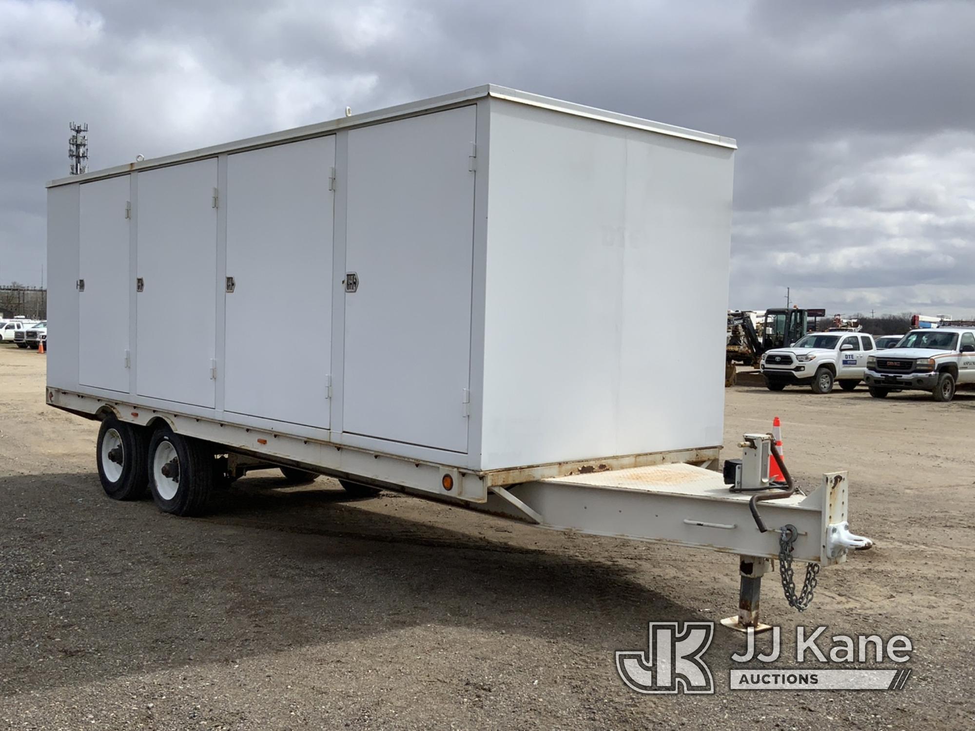 (Charlotte, MI) 2016 American Steel Fabricators LM2400726 T/A Flatbed Trailer