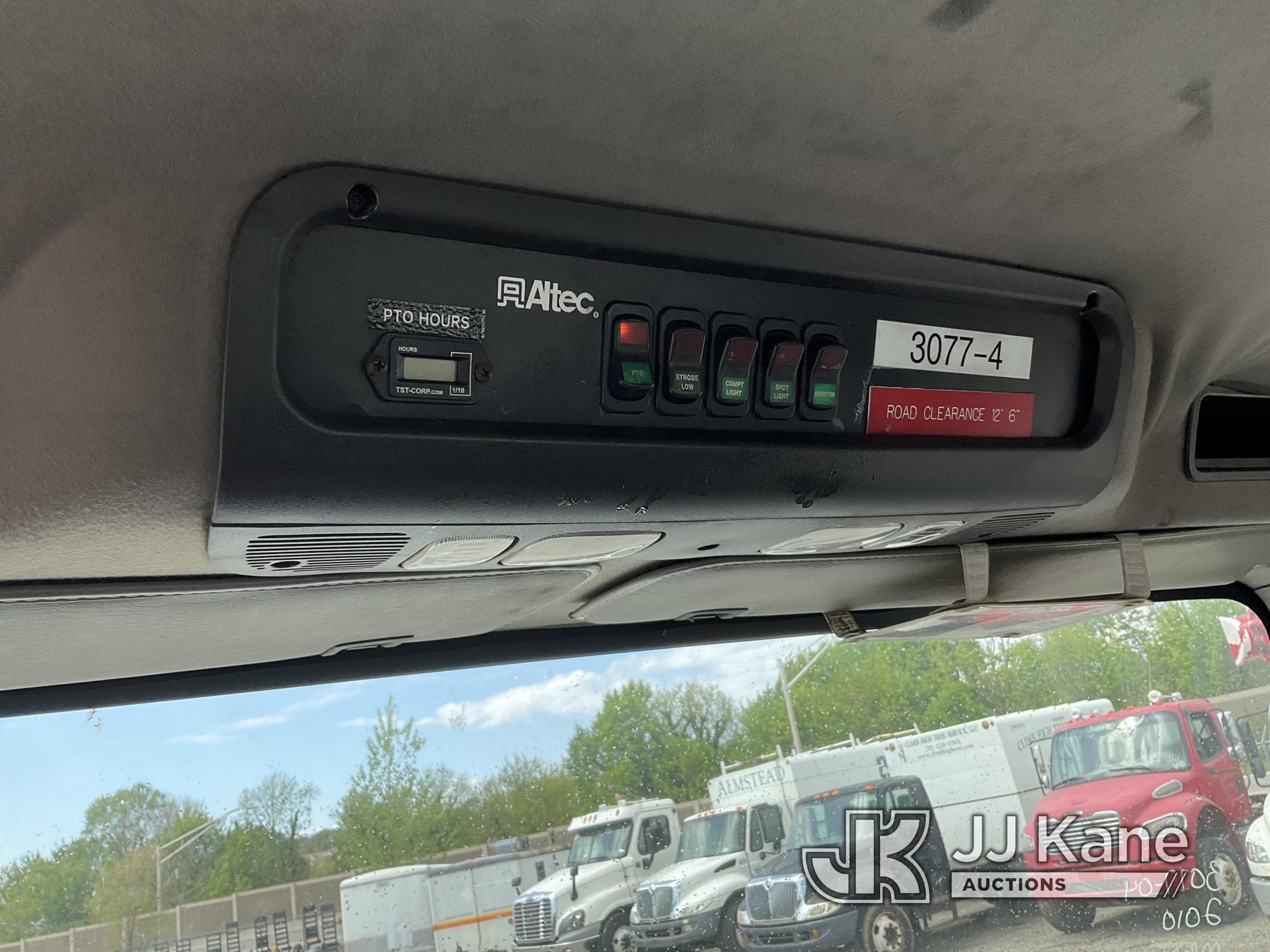 (Plymouth Meeting, PA) Altec LRV-55, Over-Center Bucket Truck center mounted on 2010 Freightliner M2