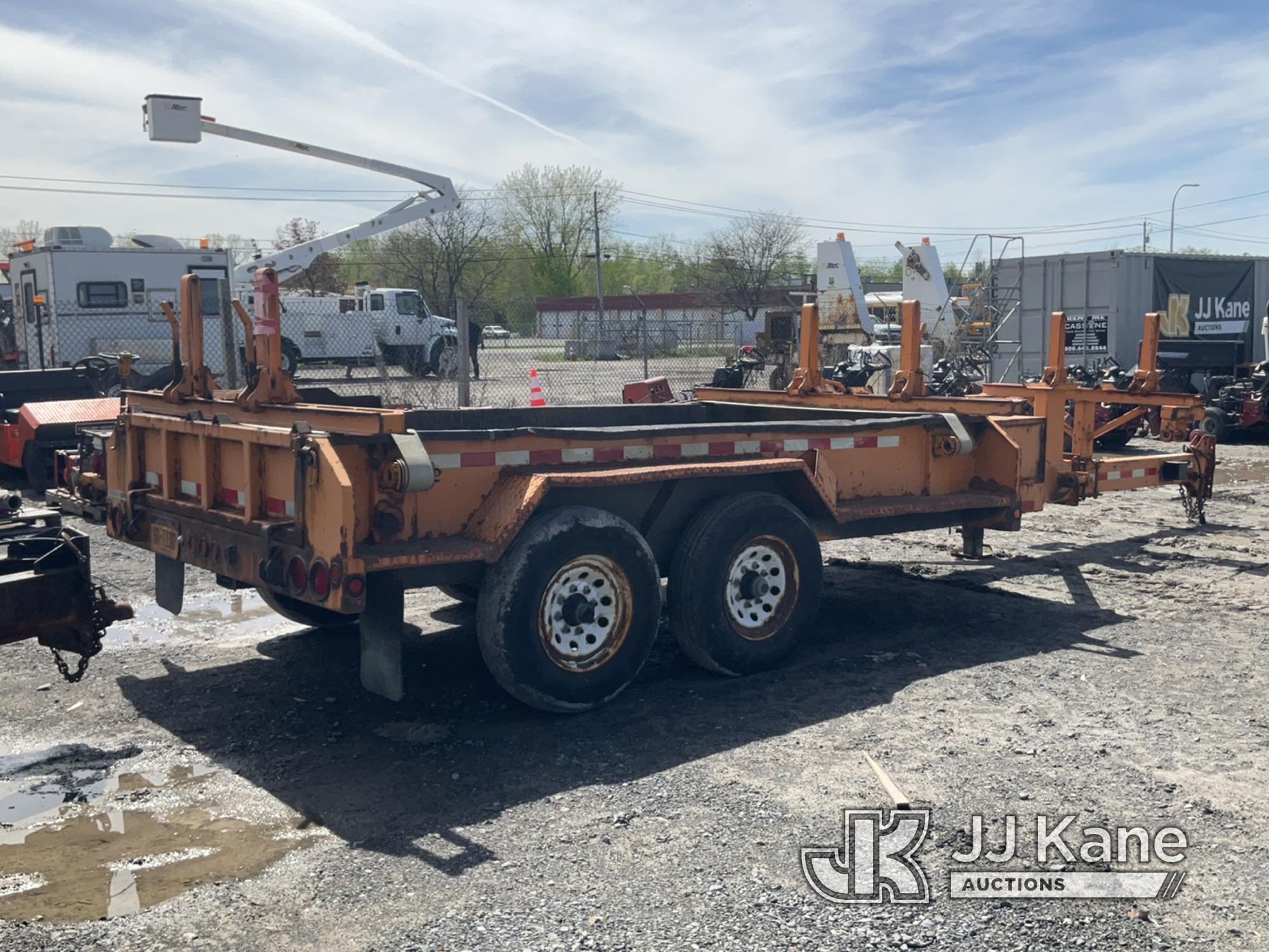 (Rome, NY) 2010 Brooks Brothers PT122-XL-7KE T/A Extendable Pole/Material Trailer Must Be Towed