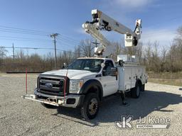 (Fort Wayne, IN) Altec AT40M, Articulating & Telescopic Material Handling Bucket Truck mounted behin