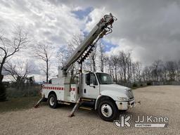 (London, OH) Altec DM45T, Digger Derrick rear mounted on 2004 International 4400 Utility Truck, Inve